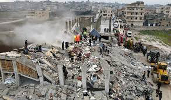  صورة رقم 4 - زلزال ثاني يضرب تركيا وسوريا: أكثر من 1500 قتيل.. دمار هائل ومرعب!