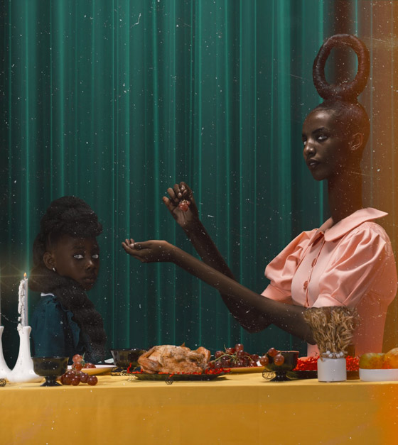  صورة رقم 2 - فنان مستقبلي من أصل أفريقي يصنع صورا غامضة رائعة لـ