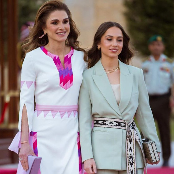  صورة رقم 2 - على صوت إليسا الساحر.. الملكة رانيا تهنئ ابنتها الأميرة إيمان بمناسبة تحديد عقد القران