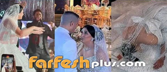 صورة رقم 1 - فيديو وصور زفاف حسن شاكوش: تامر حسني أشعل الحفل والعروس سجدت فرحا بالزواج