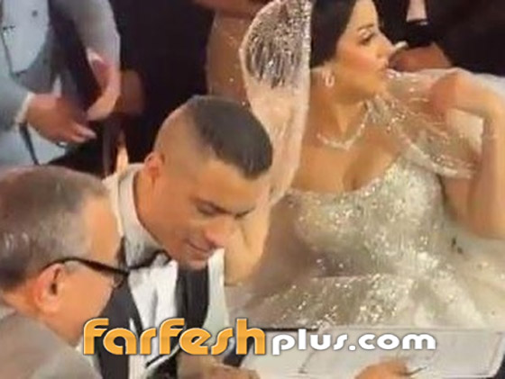  صورة رقم 15 - فيديو وصور زفاف حسن شاكوش: تامر حسني أشعل الحفل والعروس سجدت فرحا بالزواج