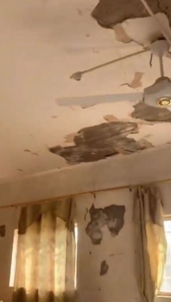  صورة رقم 3 - فيديو صادم من العراق: سقف الغرفة انشق وخر  على رؤوس الطلاب
