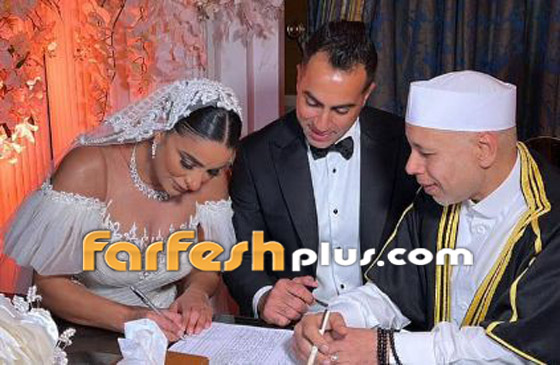  صورة رقم 7 - فيديوهات وصور: الفنانة جوري بكر تبكي بحفل زفافها!