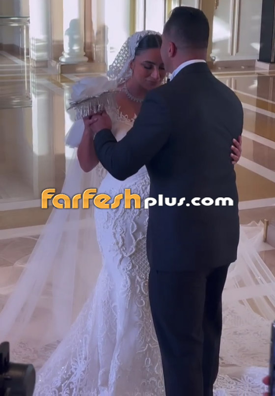  صورة رقم 9 - فيديوهات وصور: الفنانة جوري بكر تبكي بحفل زفافها!