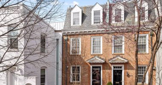 منزل جاكى وجون كينيدى فى واشنطن للبيع مقابل 2 مليون دولار صورة رقم 2