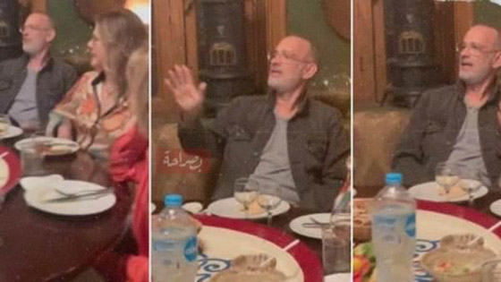  صورة رقم 1 - النجم العالمي توم هانكس يأكل ملوخية مع زوجته في مطعم بمصر.. فيديو وصور