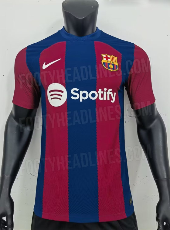 صورة رقم 3 - صور مسربة لقميص برشلونة في الموسم المقبل