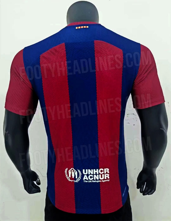  صورة رقم 4 - صور مسربة لقميص برشلونة في الموسم المقبل