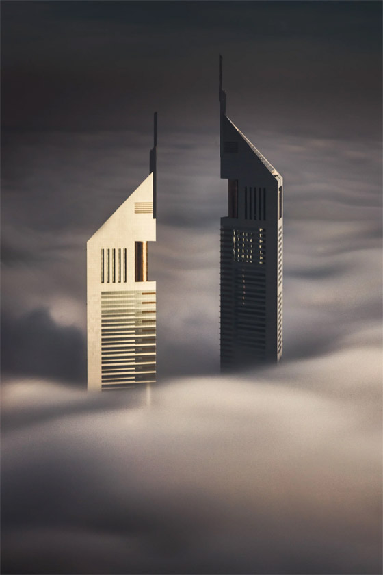  صورة رقم 4 - تشبه الحلم.. مصور ينشئ صور درامية لأفق دبي المذهل