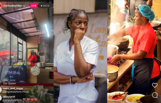  صورة رقم 11 - طاهية نيجيرية تطبخ لمدة 90 ساعة متواصلة بحثا عن رقم قياسي جديد