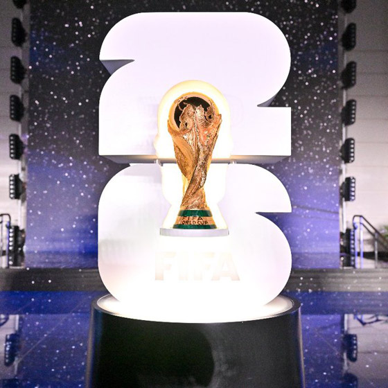  صورة رقم 4 - فيديو وصور: الفيفا يكشف عن شعار كأس العالم لعام 2026