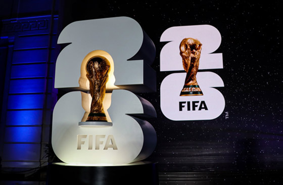  صورة رقم 6 - فيديو وصور: الفيفا يكشف عن شعار كأس العالم لعام 2026