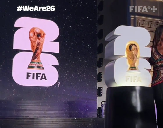  صورة رقم 9 - فيديو وصور: الفيفا يكشف عن شعار كأس العالم لعام 2026