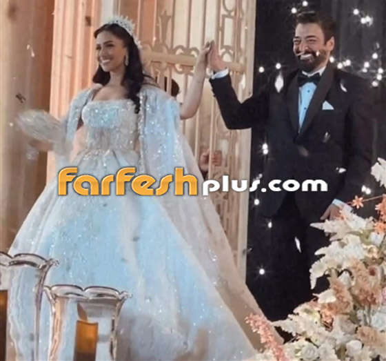  صورة رقم 7 - صور وفيديوهات حفل زفاف ابنة حميد الشاعري بحضور يسرا، عمرو دياب، محمد حماقي والنجوم