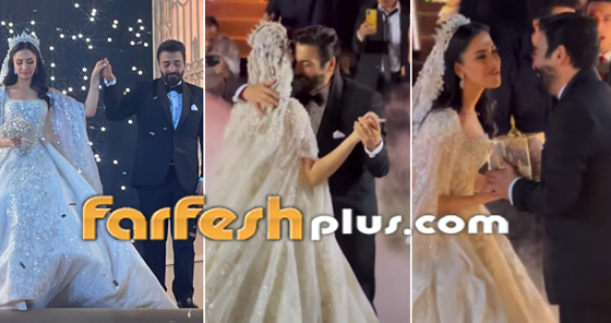  صورة رقم 9 - صور وفيديوهات حفل زفاف ابنة حميد الشاعري بحضور يسرا، عمرو دياب، محمد حماقي والنجوم