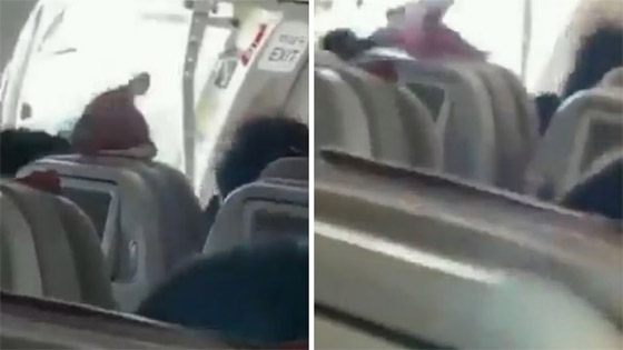  صورة رقم 1 - رجل الطائرة الذي بث الرعب بالركاب يفجر مفاجأة عن فتح الباب