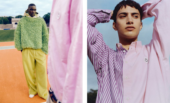  صورة رقم 8 - أبرز أزياء الرجال للصيف والربيع: بدلة بشورت وعباءات وألوان الموضة وردي وأخضر وأصفر  وأحمر!