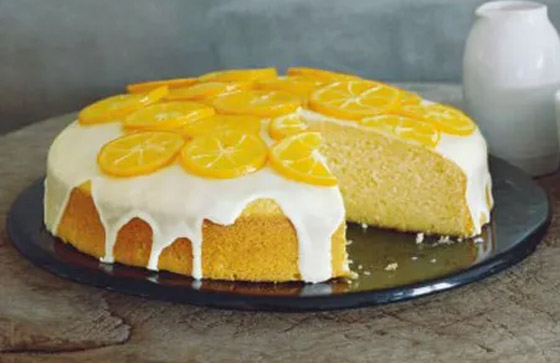  صورة رقم 6 - إليكم طريقة تحضير كعكة الليمون الإسفنجية الخفيفة للرجيم