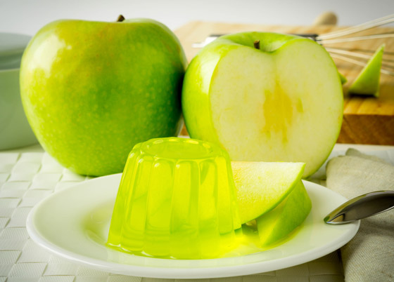  صورة رقم 2 - إليكم طريقة تحضير جيلي التفاح الأخضر الشهي والمنعش