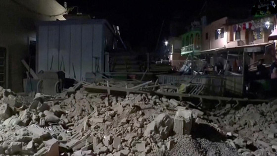  صورة رقم 3 - زلزال عنيف يهز المغرب.. مقتل 700 ومئات الإصابات وعالقون تحت الأنقاض