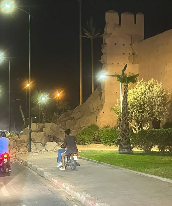  صورة رقم 5 - زلزال عنيف يهز المغرب.. مقتل 700 ومئات الإصابات وعالقون تحت الأنقاض