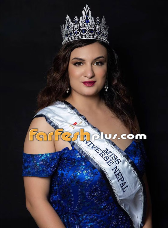  صورة رقم 2 - فيديو وصور: ملكة جمال الكون نيبال أول فائزة بوزن زائد وجسم ممتلئ