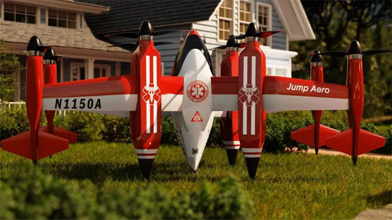  صورة رقم 2 - شركة أمريكية تبتكر سيارة إسعاف طائرة.. ستكون الأسرع في العالم!