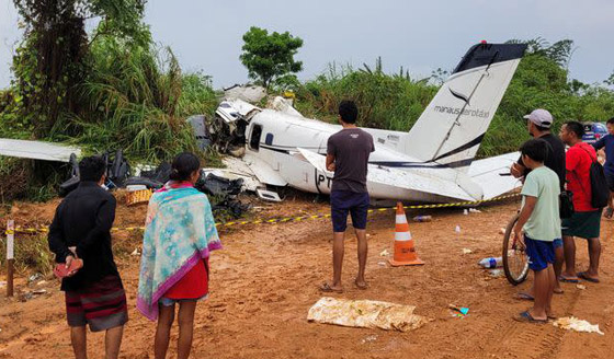  صورة رقم 3 - فيديو: مقتل 14 في تحطم طائرة بولاية الأمازون في البرازيل