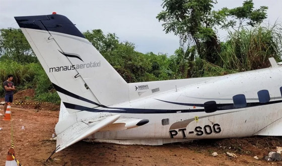  صورة رقم 5 - فيديو: مقتل 14 في تحطم طائرة بولاية الأمازون في البرازيل