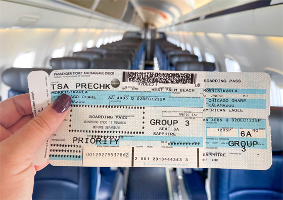  صورة رقم 4 - هام للمسافرين.. تعرفوا إلى كيفية قراءة تذكرة الطائرة