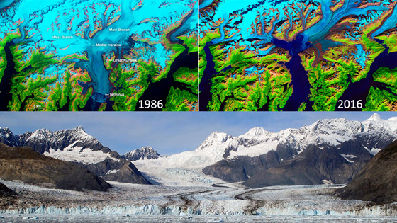  صورة رقم 8 - بالصور: مناظر طبيعية جديدة مع اختفاء أنهار جبال الألب الجليدية
