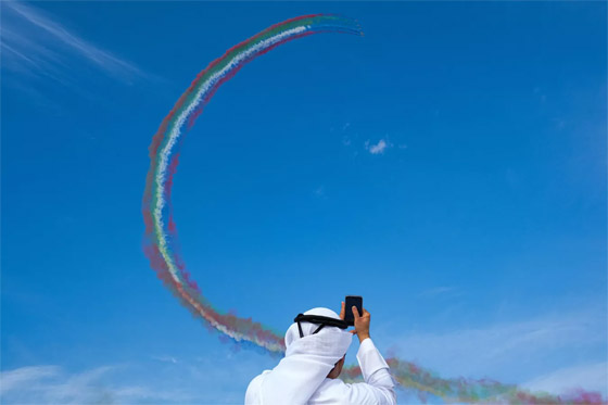  صورة رقم 5 - بالصور: لقطات مذهلة لمعرض دبي للطيران 2023