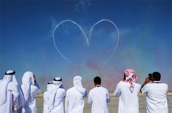  صورة رقم 18 - بالصور: لقطات مذهلة لمعرض دبي للطيران 2023