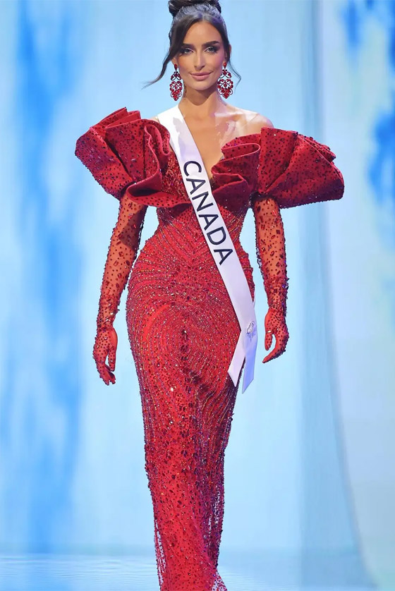  صورة رقم 12 - بالصور: أناقة لبنانية في القائمة الفضية لمسابقة ملكة جمال الكون 2023