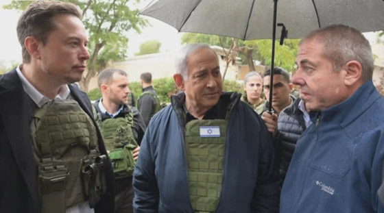  صورة رقم 3 - إيلون ماسك يواجه موقف غريب اثناء زيارته لإسرائيل