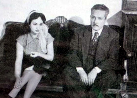  صورة رقم 2 - في ذكرى رحيلها: صور نادرة لشادية مع والدها الوسيم.. هل تشبهه؟ فيديو