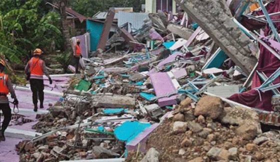  صورة رقم 1 - زلزال بقوة 5.8 بالقرب من جزر بابار بإندونيسيا