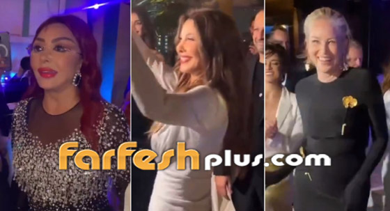  صورة رقم 2 - صور وفيديو: غناء نانسي عجرم ورقص نبيلة عبيد وشارون ستون بمهرجان البحر الأحمر