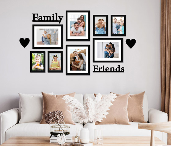 5 فوائد لتنسيق الصور العائلية لتزيين المنزل وأهم النصائح لتصميم أفضل عرض صورة رقم 5