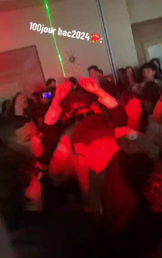 احتفلوا بجنون قبل امتحان الثانوية.. فيديو راقص يثير ضجة في الجزائر صورة رقم 1