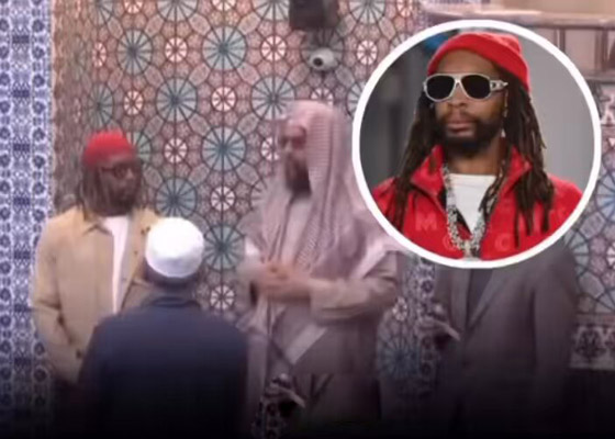 فيديو وصور: (لِيل جون) مغني الراب الأمريكي يشهر إسلامه في رمضان صورة رقم 1