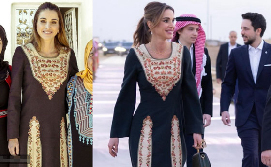 الملكة رانيا ترتدي ثوب ظهرت به منذ 9 سنوات وتبدو جميلة، أنيقة وراقية (فيديو وصور) صورة رقم 4