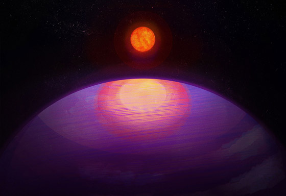 اكتشاف ظاهرة تشبه هالة ضوئية على كوكب خارج نظامنا الشمسي لأول مرة صورة رقم 9