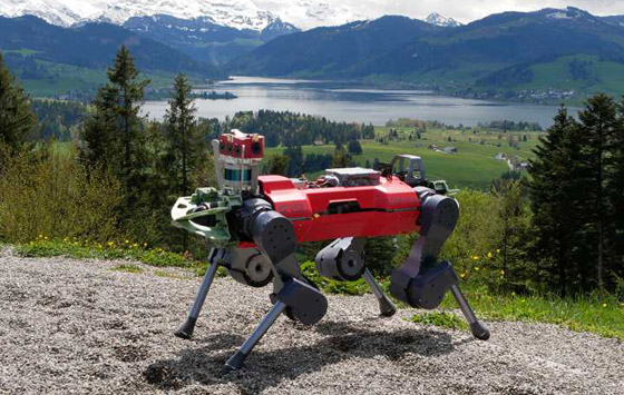 فيديو: روبوت رباعي الأرجل يقفز كالغزال في سويسرا صورة رقم 1