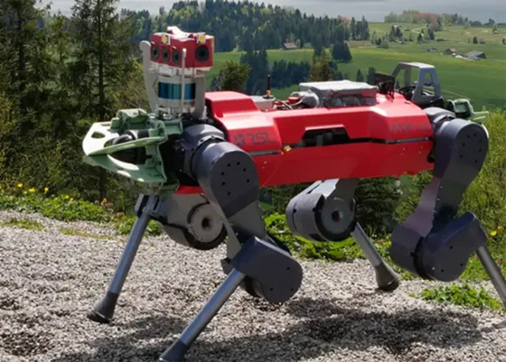 فيديو: روبوت رباعي الأرجل يقفز كالغزال في سويسرا صورة رقم 4