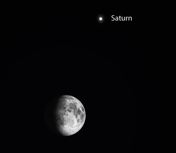 ظواهر فلكية نادرة نشهدها خلال ساعات.. اقترانات مدهشة للقمر مع 3 كواكب صورة رقم 2