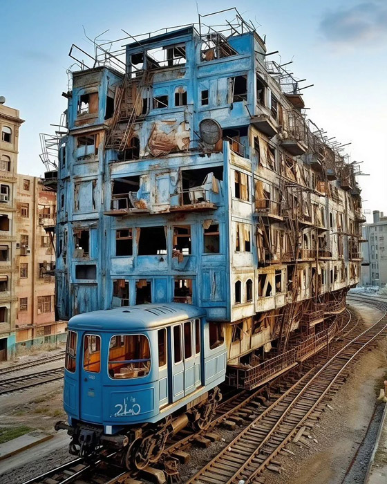 فنان يستكشف الجمال الخفي لمدن مصر بصور أنتجها الذكاء الاصطناعي صورة رقم 11