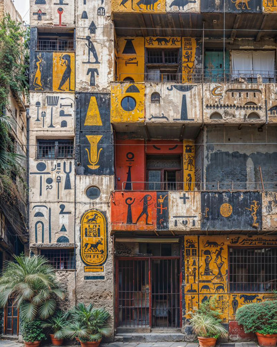 فنان يستكشف الجمال الخفي لمدن مصر بصور أنتجها الذكاء الاصطناعي صورة رقم 12