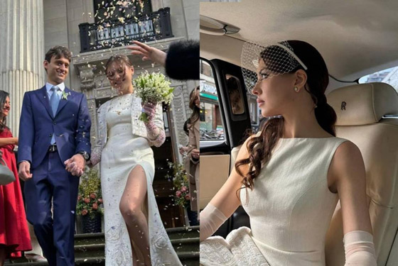 زفاف ملكة جمال لبنان السّابقة مايا رعيدي في لندن.. بدت رائعة الجمال بالأبيض! صور وفيديو صورة رقم 6