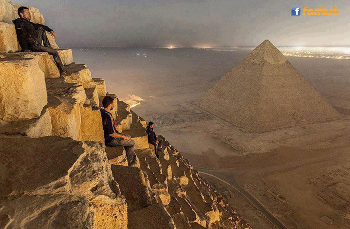 أهرامات الجيزة مصر